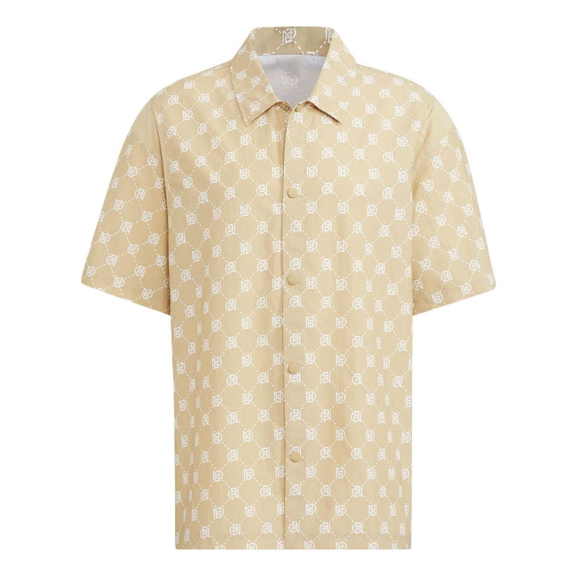 Риза adidas Originals Patterned Casual Shirt Бежово | IB5857