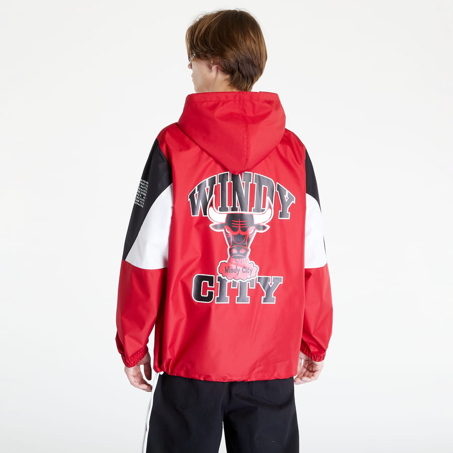 Ветровка Mitchell & Ness NBA Team Origins Pullover Anorak Червено | OJPO5033-CBUYYPPPSCAR, 1