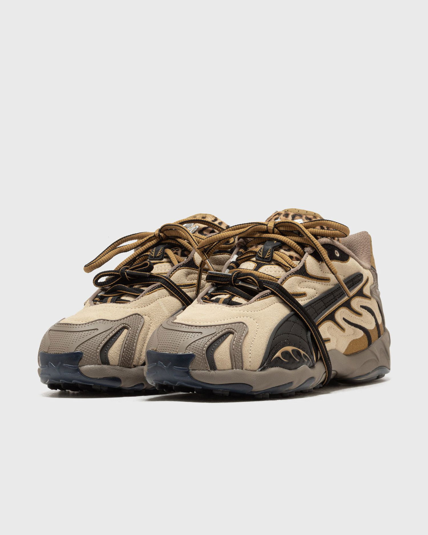 Кецове и обувки Puma ASAP Rocky x Inhale "Leopard" Бежово | 405579-01, 1