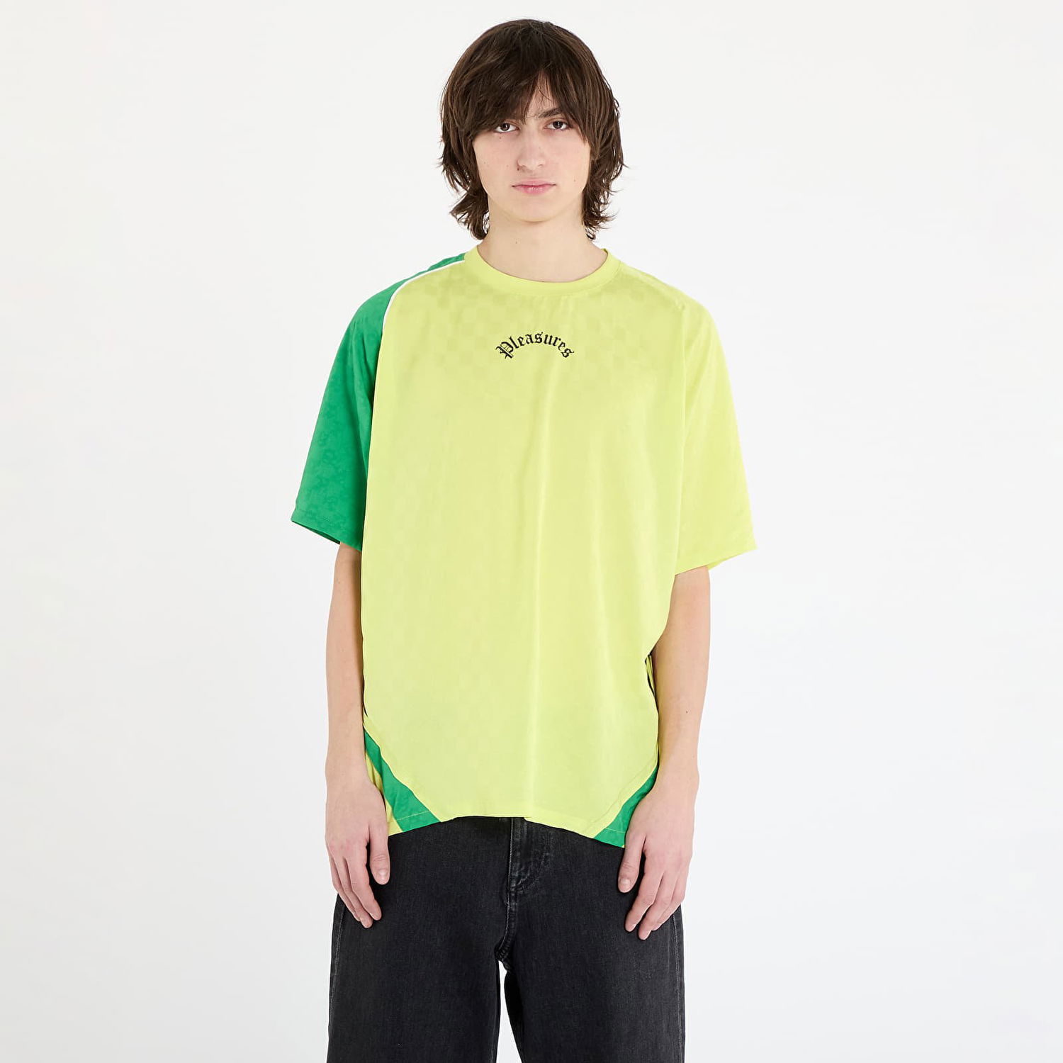 Тениска Pleasures Pleasures Late Sport T-Shirt Зелено | P25SP028 YELLOW, 0