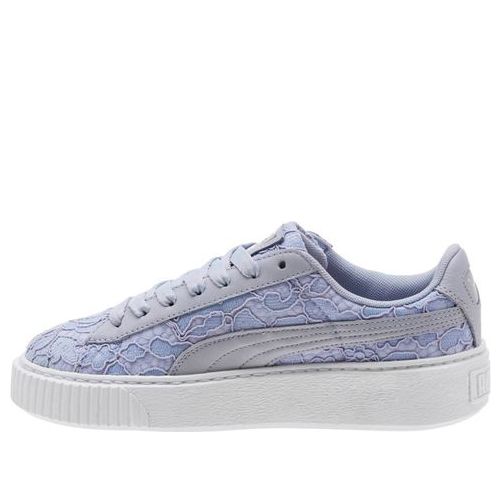 Кецове и обувки Puma Puma Basket Platform Icelandic Blue Синьо | 364091-03, 0