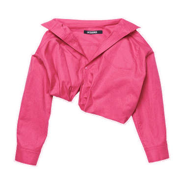 Риза Jacquemus La Chemise Mejean Blouse Розово | 213SH101 1064 430, 0