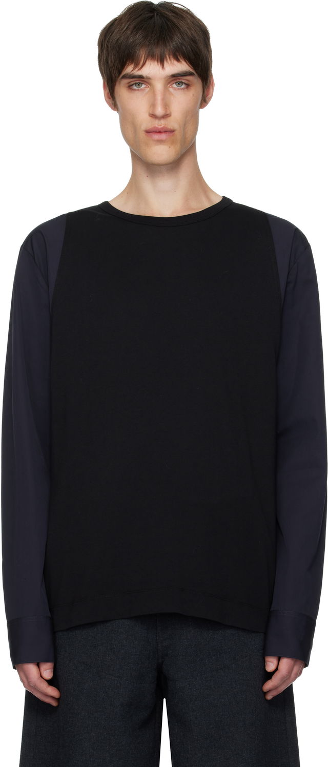 Dries Van Noten Contrast Sleeves T-shirt