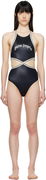 Palm Angels Track One-Piece Swimsuit