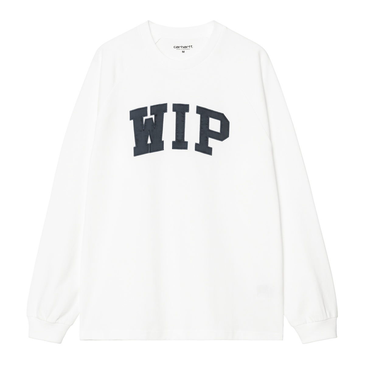 Суитчър Carhartt WIP Long Sleeve WIP T-Shirt Бяло | I034645_19, 0