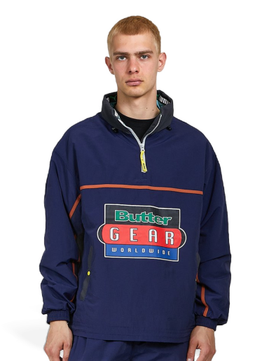 Яке Puma Butter Goods Lightweight Pop Over Top Тъмно синьо | 534055-84