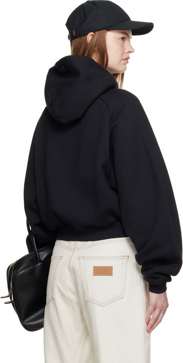 Суитчър Fear of God Fear of God ESSENTIALS Fleece Raglan Hoodie Черно | 192SP257820FW, 2