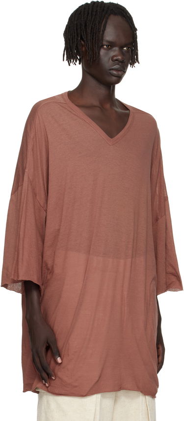 Тениска Rick Owens Rick Owens Concordians V Tommy T-Shirt Черно | RU02E1279 UC, 4