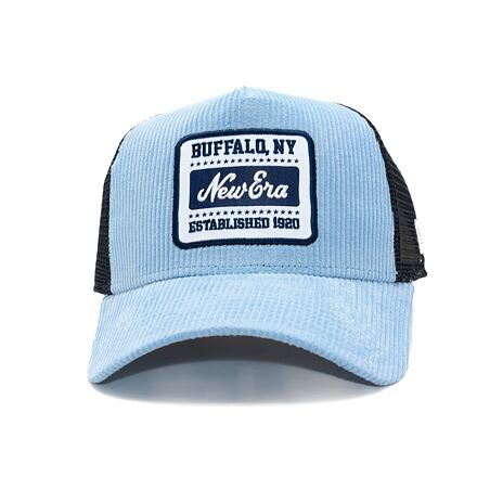 Шапка с козирка New Era New Era Patch Cord 9FORTY Trucker Adjustable Hat Синьо | 60603671, 1