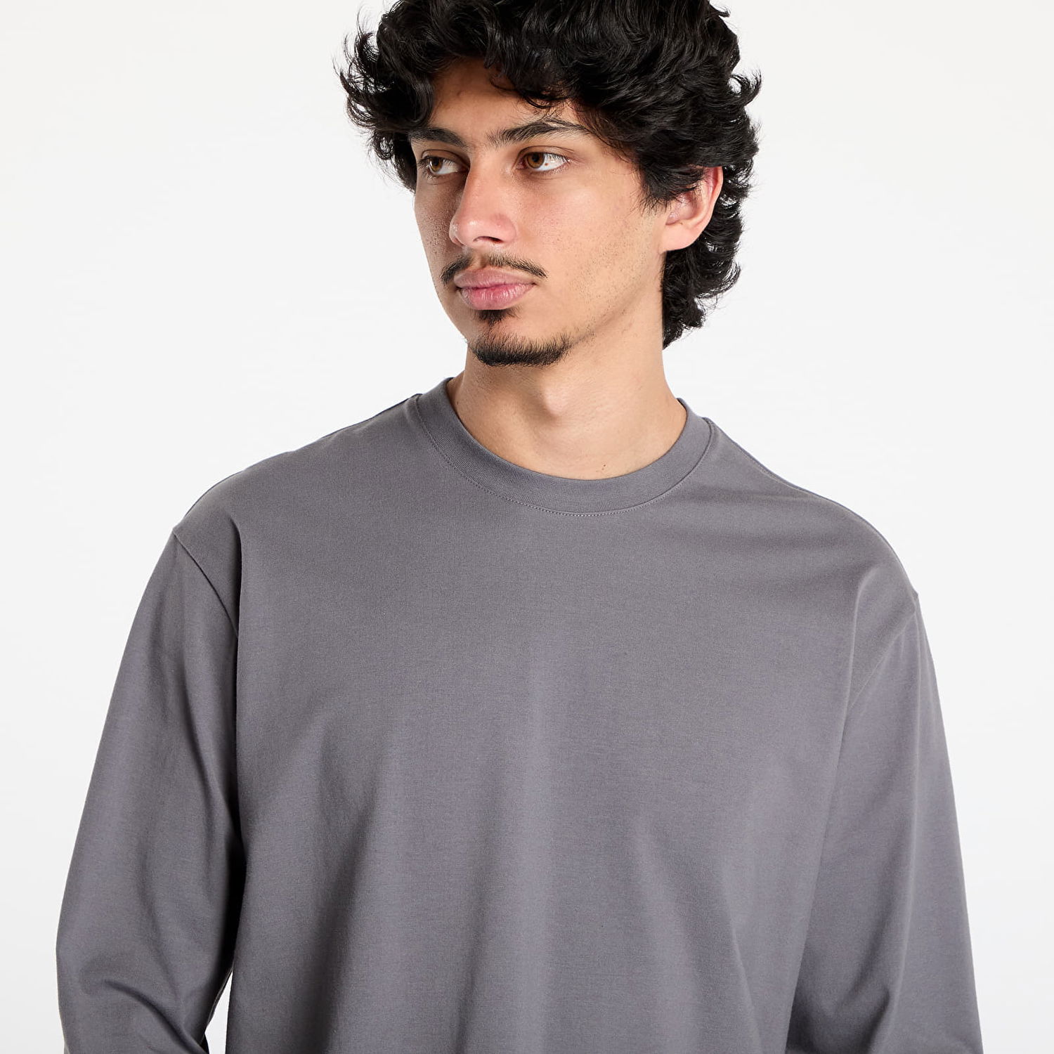 Тениска Y-3 Y-3 Graphic Long Sleeve Top Сиво | KE5095, 1