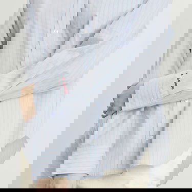 Риза Samsoe Samsoe Salova Stripe Shirt Синьо | F25400059-CLR002401, 5