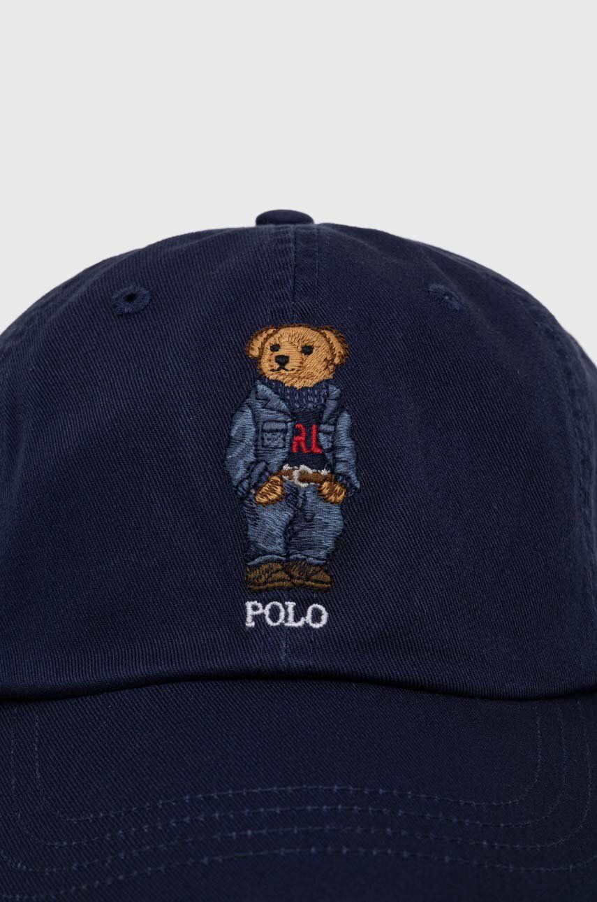 Шапка с козирка Polo by Ralph Lauren Polo Ralph Lauren Bear Baseball Cap Тъмно синьо | 211949925, 1