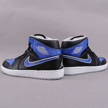 Кецове и обувки Jordan Air Jordan 1 Mid "Game Royal" Черно | 554724 007, 3