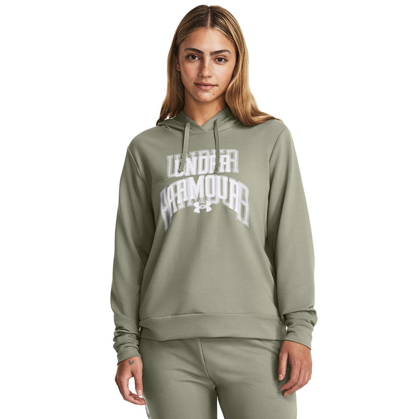 Суитчър Under Armour Rival Terry Graphic Grove Green Зелено | 1379610-504