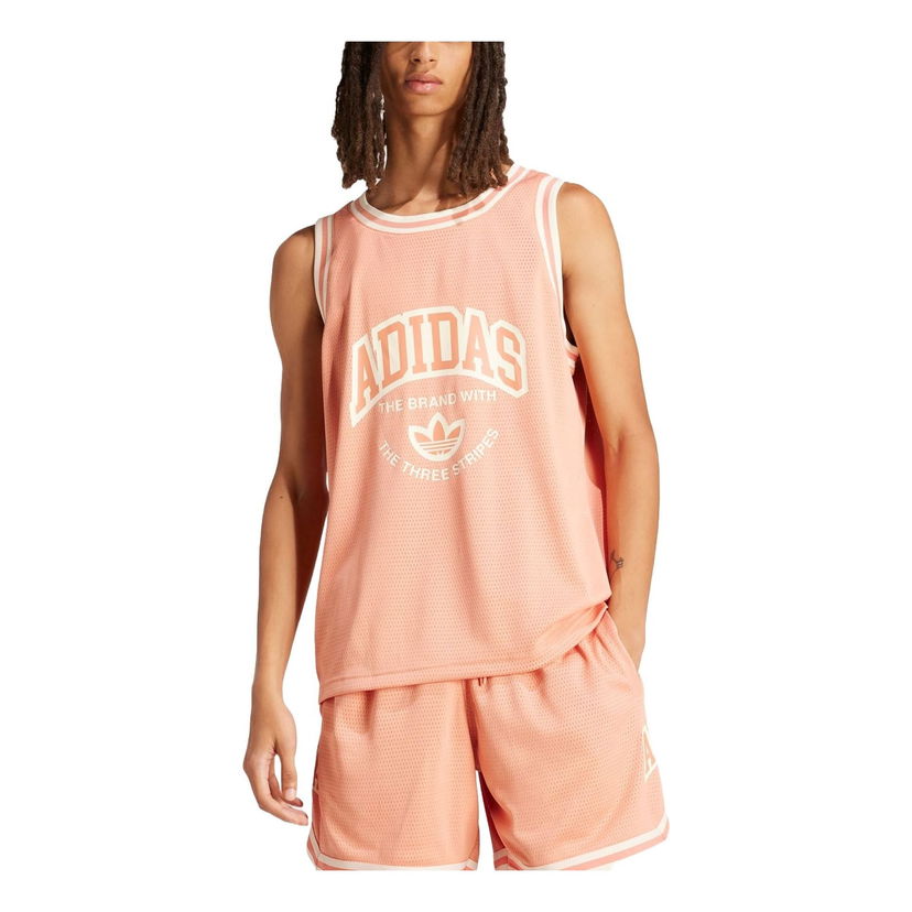 Потник adidas Originals VRCT Wonder Clay Graphic Tank Оранжево
 | IS2899