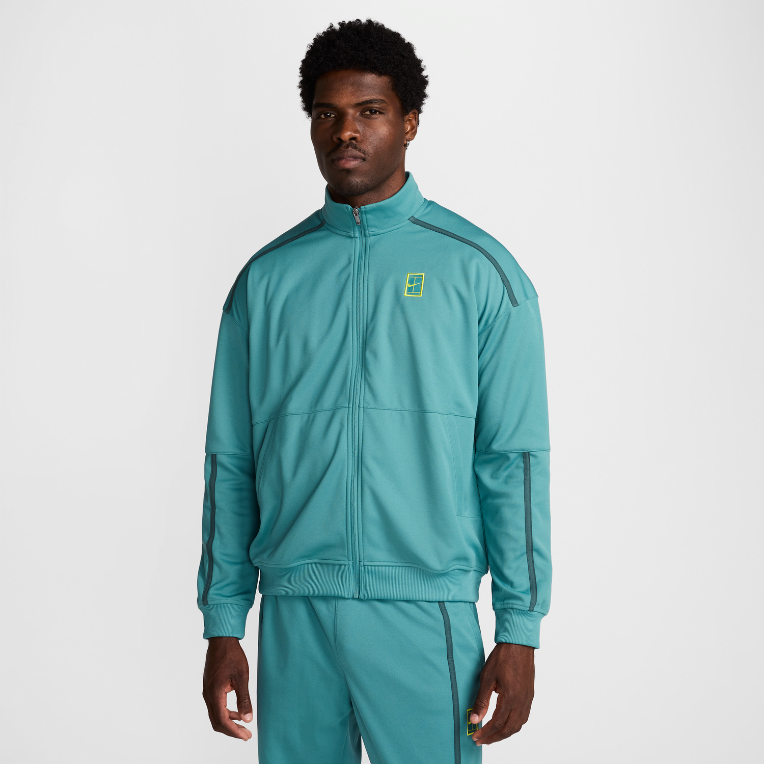 Комплект Nike NikeCourt Heritage Tennis Jacket Зелено | FZ6925-379, 1