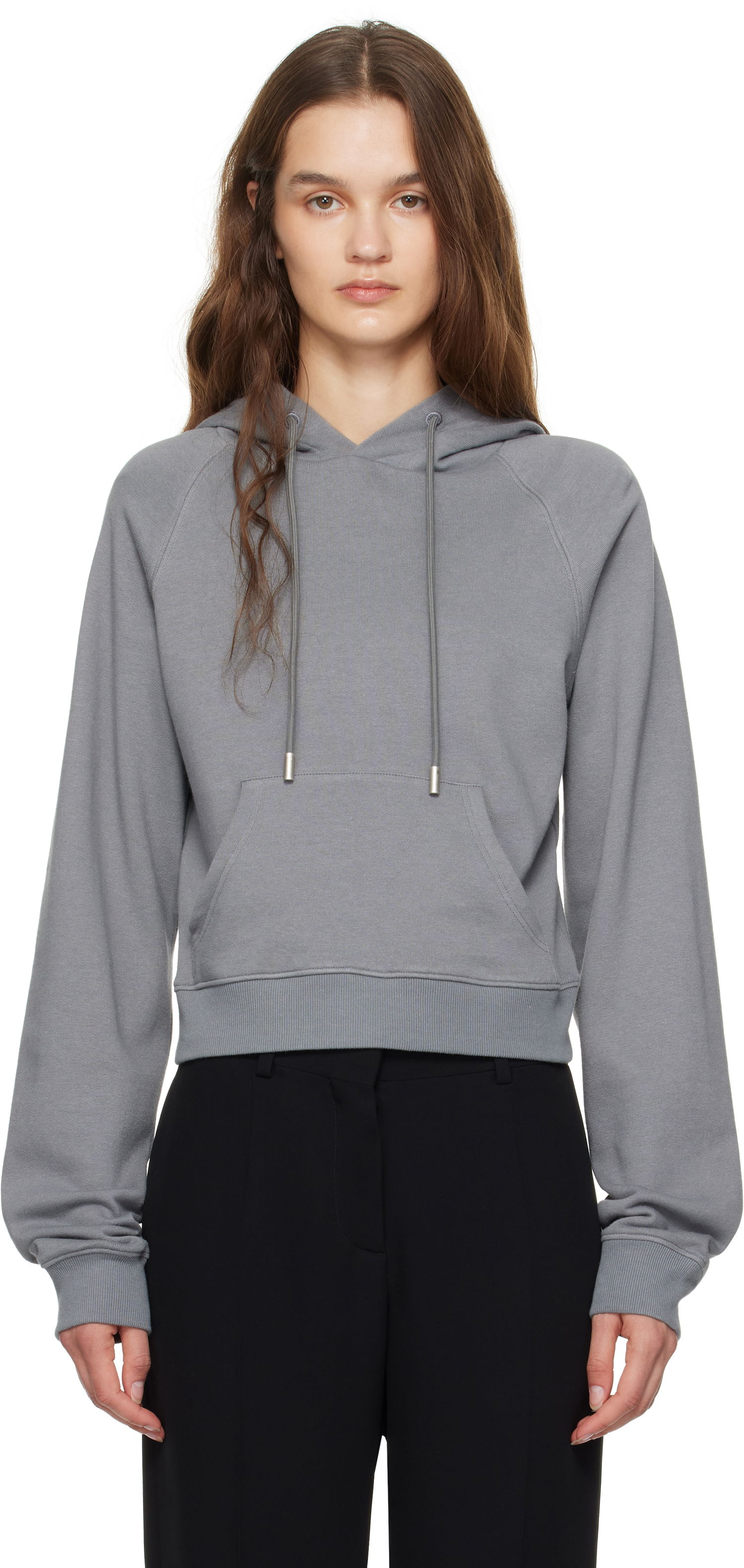 Суитчър The Row Timmi Hoodie Сиво | 7933-K605, 0