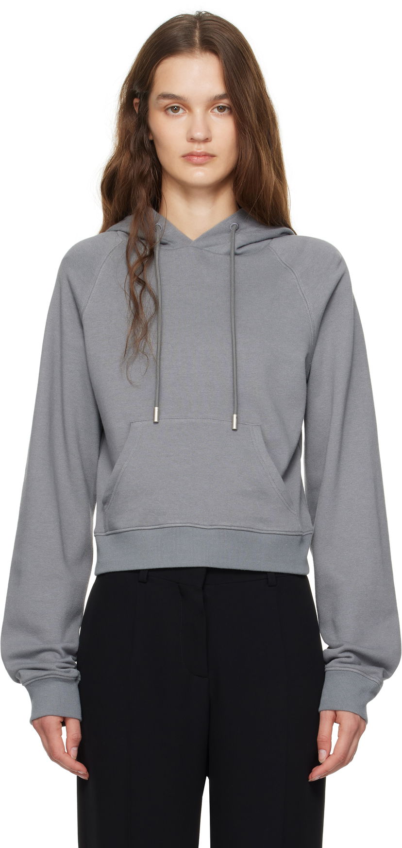 Суитчър The Row Timmi Hoodie Сиво | 7933-K605