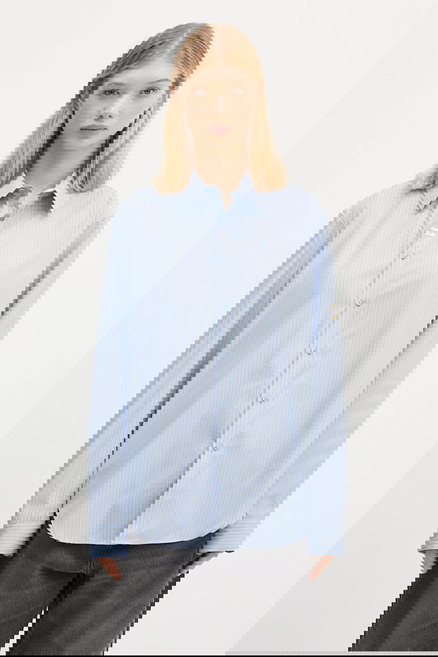 Риза Martine Rose Martine Rose Classic Striped Shirt, relaxed fit, classic collar Синьо | 401WS02509, 1