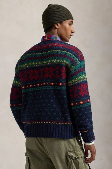 Пуловер Polo by Ralph Lauren Fair Isle Wool Sweater Синьо | 710949297, 1