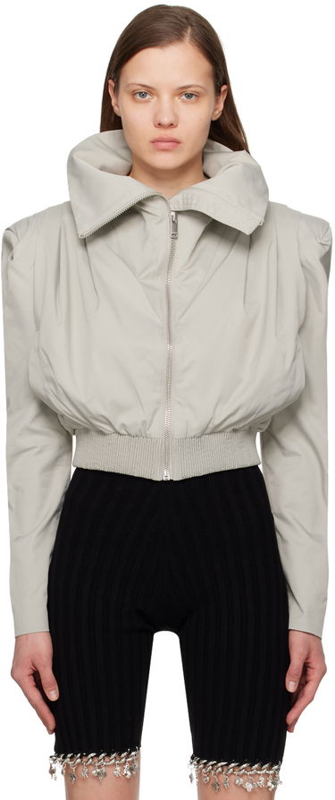 Яке бомбър Han Kjøbenhavn Pleated Bomber Jacket Сиво | W-133742, 0