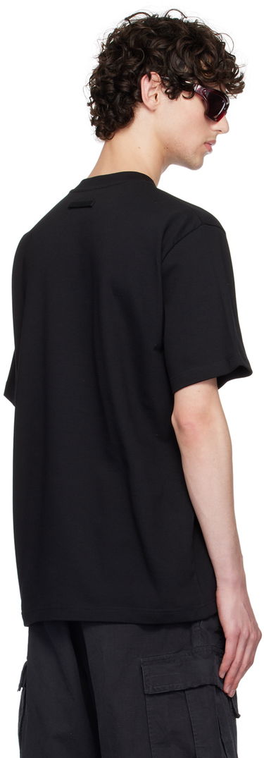 Тениска Jean Paul Gaultier Jean Paul Gaultier Large Logo T-Shirt Черно | 24/30-F-TS083I-J055-0001, 2