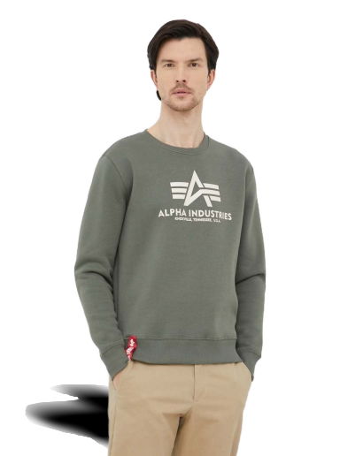 Суитчър Alpha Industries Sweatshirt Зелено | 178302.432