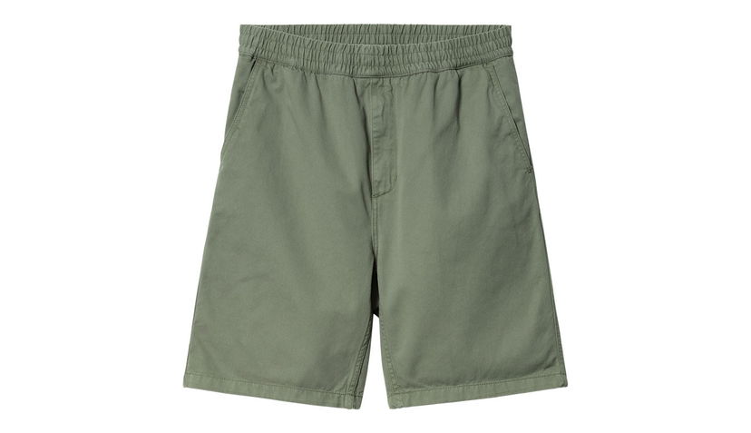 Къси панталони Carhartt WIP Flint Short Park Зелено | I030480_1YF_GD