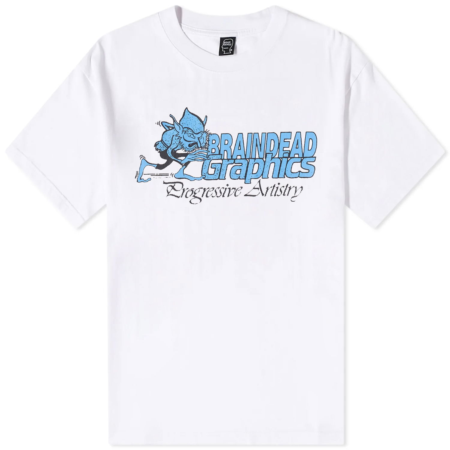 Тениска Brain Dead Progressive Artistry Tee Бяло | BDS23T00002871WH01, 0
