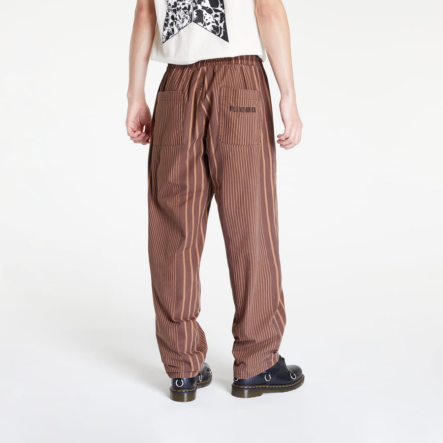 Панталони Pleasures Optics Easy Pant Кафяво | P22W035 BROWN, 1