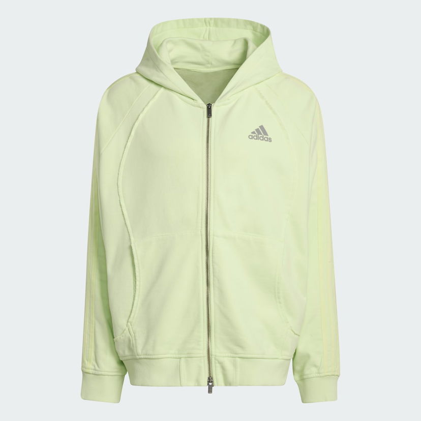 Суитчър adidas Performance Adilenium Season 4 Teamgeist Full-Zip Hoodie Зелено | KF8528