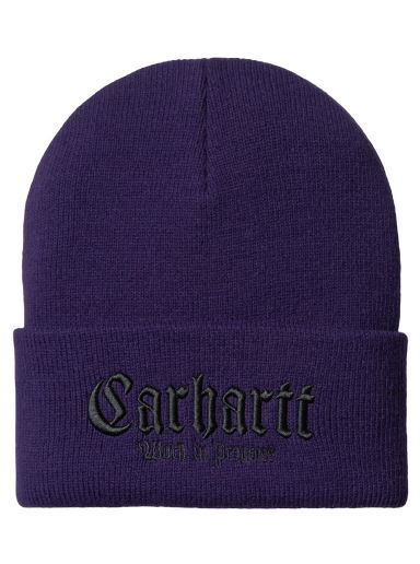 Шапка Carhartt WIP Onyx Beanie Лилаво | I032859_1ZT_XX