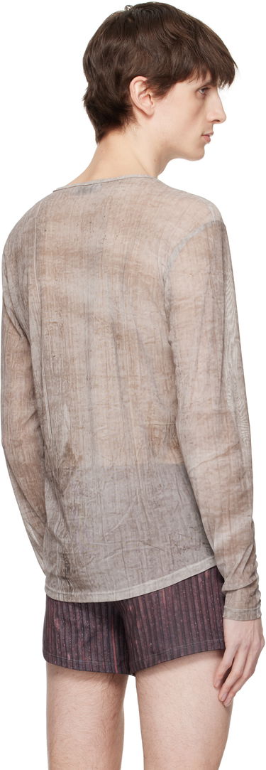 Тениска Serapis Serapis Piraeus Truck Tarp Tech Long Sleeve T-Shirt Кафяво | SS25_TT_4L, 2