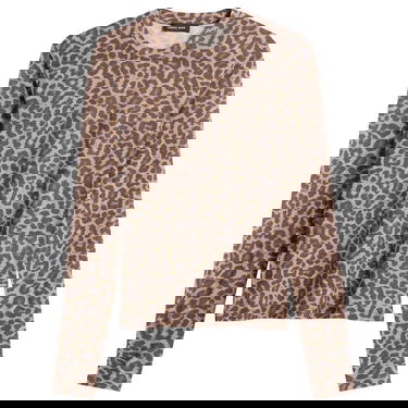 Тениска Anine Bing Sylvie Long Sleeve T-Shirt Бежово | A-08-12304-MTL59, 0