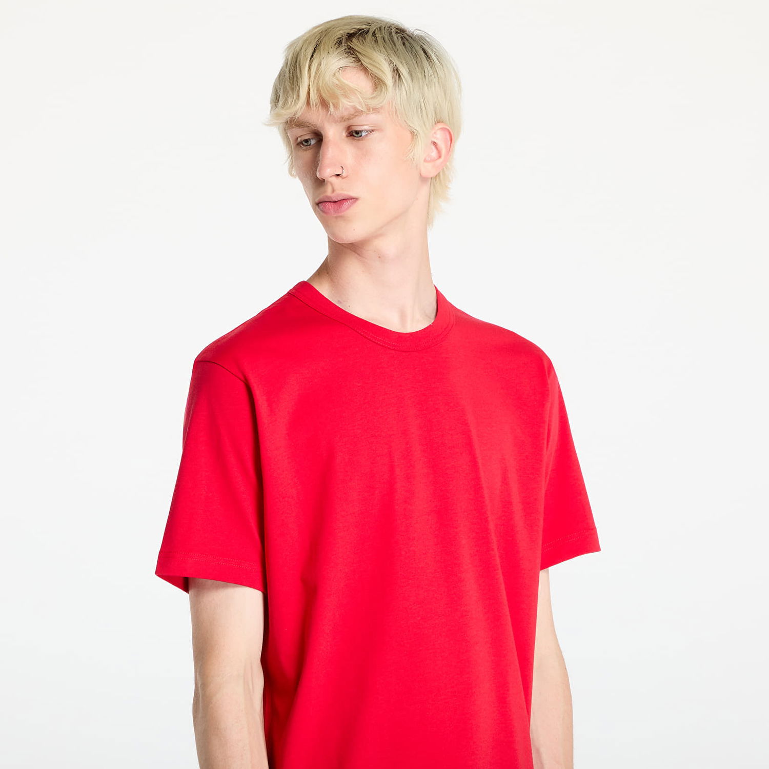 Тениска Comme des Garçons SHIRT Knit T-Shirt Red Червено | FN-T005 Red, 1