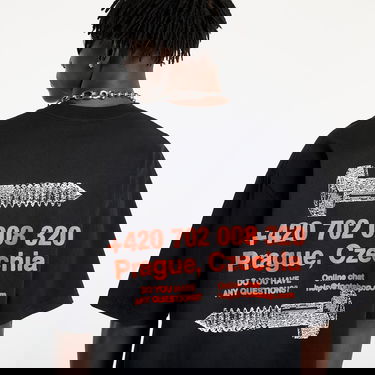Тениска Pleasures FTSHP x Cage Graphic T-Shirt Черно | P24W074 BLACK, 6