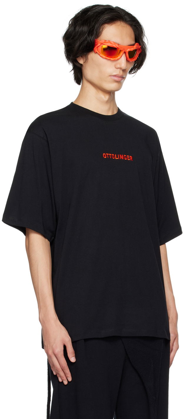 Тениска Ottolinger Ottolinger Embroidered Tee Черно | 1501909, 1