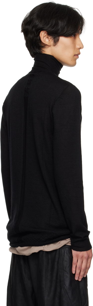Пуловер Rick Owens Rick Owens Concordians Level Turtleneck Sweater Черно | RU02E1624 WS, 2