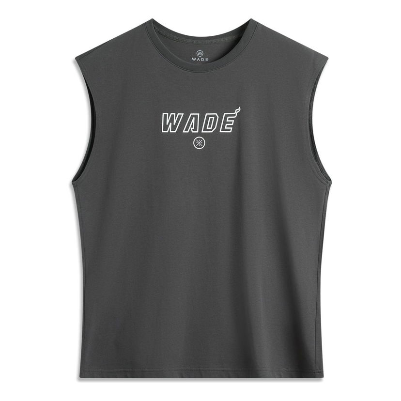 Потник Li-Ning Way Of Wade Graphic Oversized Tank Сиво | AVSU731-1