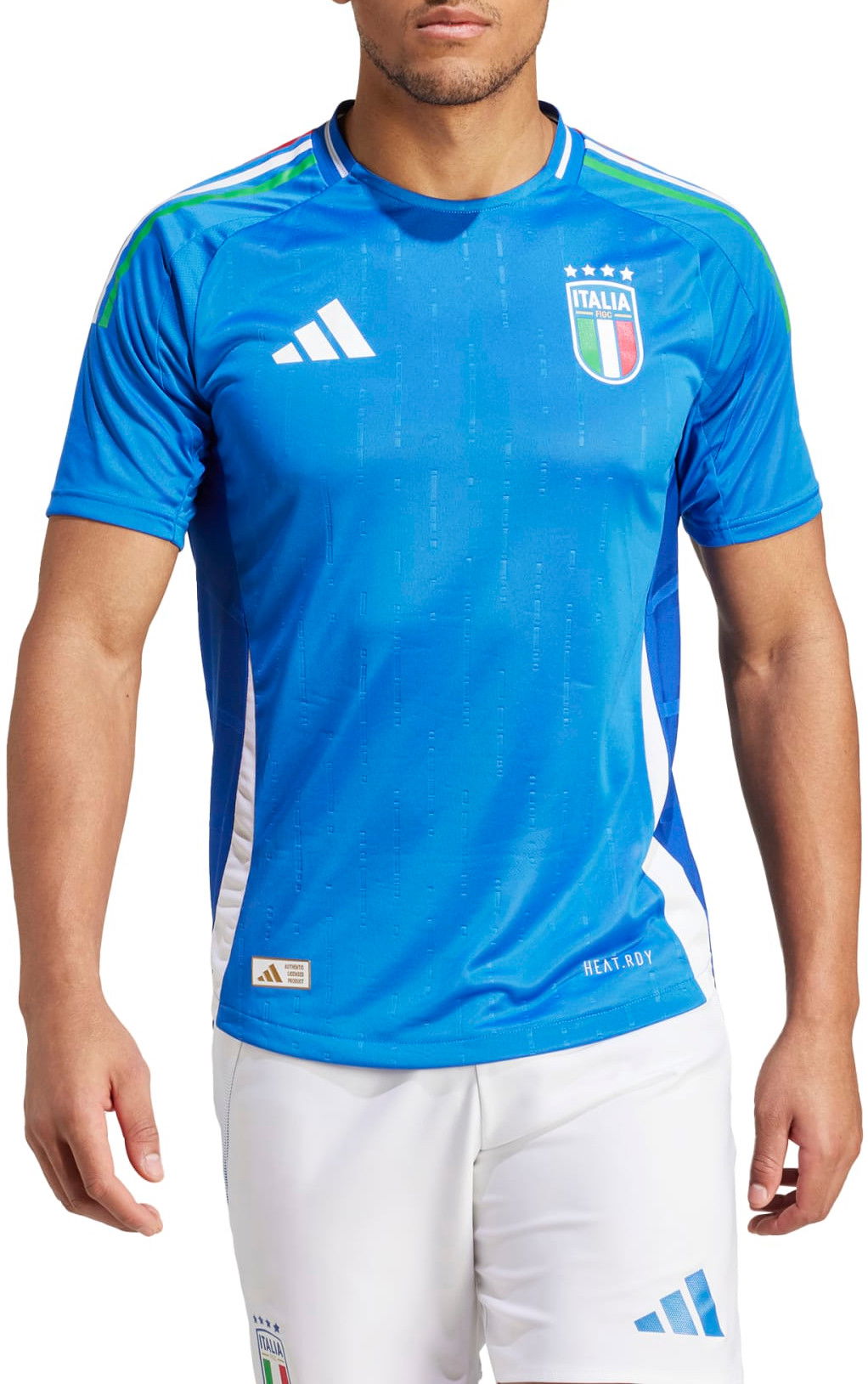 Фланелка adidas Originals FIGC H JSY AU 2024 Синьо | in0658, 0