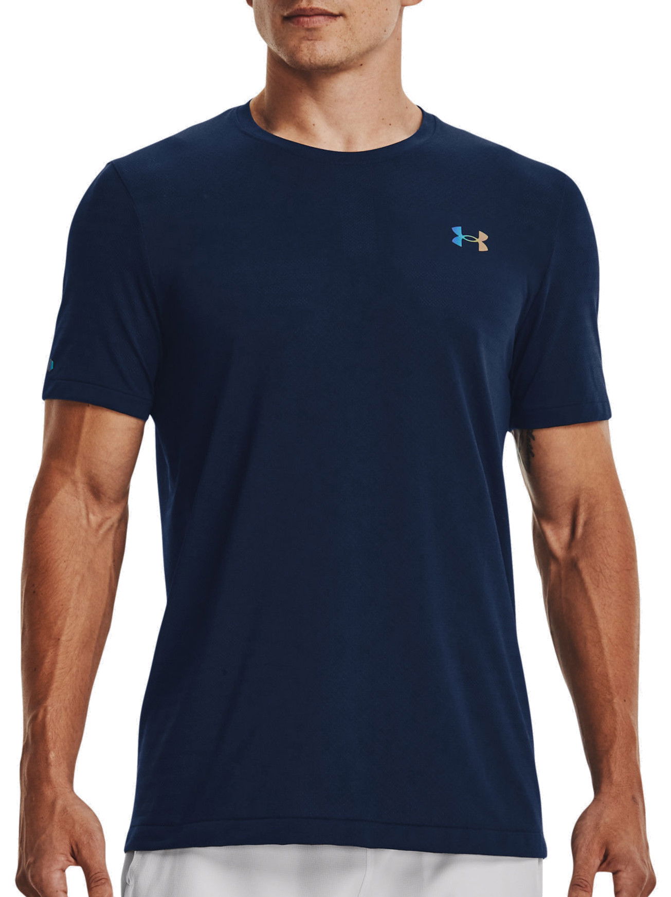 Тениска Under Armour Seamless GeoSport T-Shirt Тъмно синьо | 1370441-408, 0