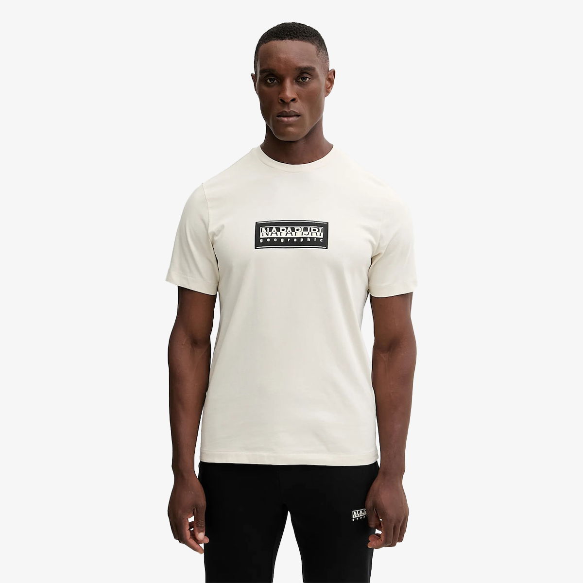 Тениска Napapijri Napapijri S-Box Logo T-Shirt Бяло | NP0A4I3LN1J1, 1