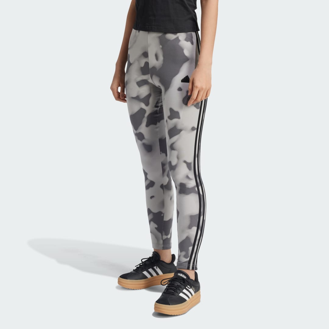 Клинове adidas Performance Future Icons 3-Stripes Leggings Сиво | IW7714, 0