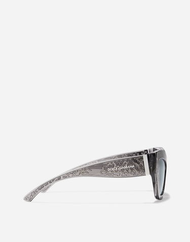 Слънчеви очила Dolce & Gabbana Dolce & Gabbana DG Lace Sunglasses Металик | VG4494VP06G9V000, 3
