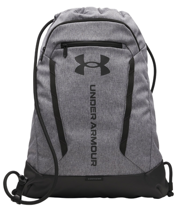 Раница Under Armour Hustle Sackpack with UA Storm Technology and Front Zip Pocket Сиво | 6000519-025, 0