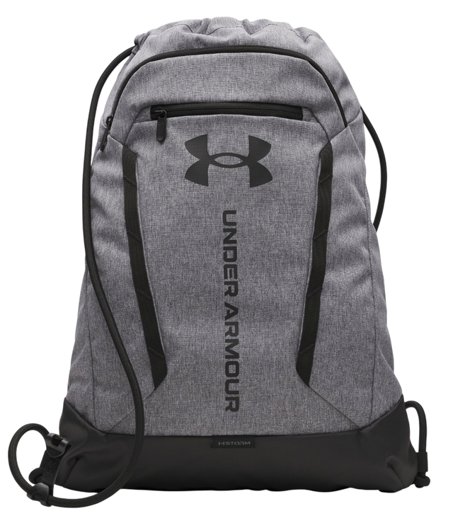 Hustle Sackpack with UA Storm Technology and Front Zip Pocket