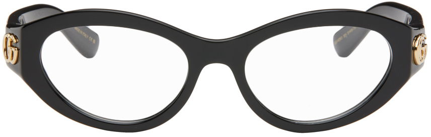 Облекло Gucci Cat-Eye Glasses Черно | GG1405O-001, 0