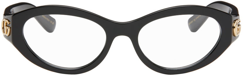 Облекло Gucci Cat-Eye Glasses Черно | GG1405O-001