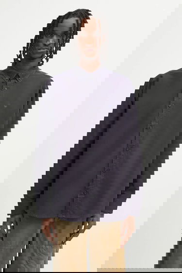 Риза Carhartt WIP Long Sleeve Bolton Shirt, Regular Fit, Button-Down Collar Тъмно синьо | I030238.1CXX, 0