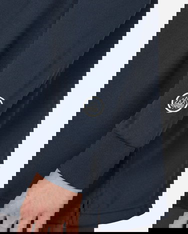 Поло тениска adidas Originals SPZL Longsleeve Polo Night Navy Тъмно синьо | IN6759 001, 4